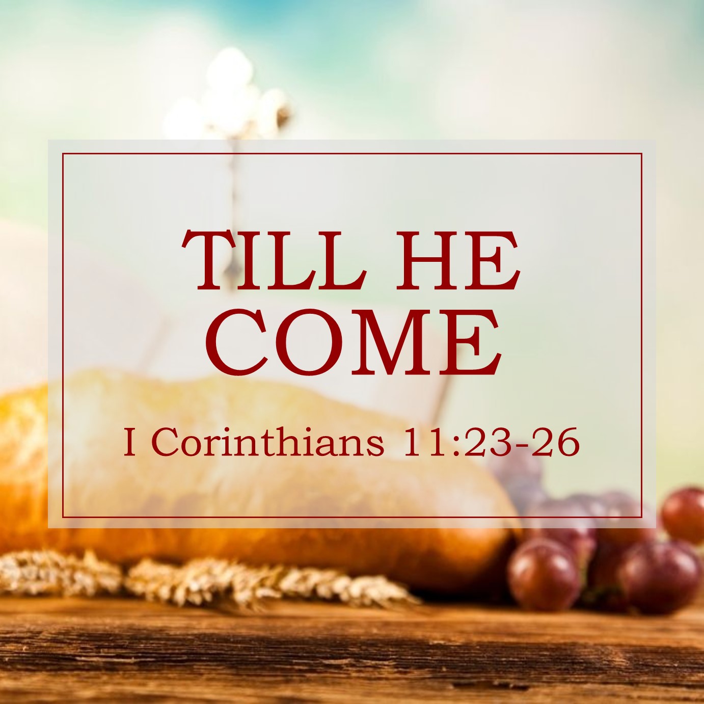 Till He Come episode artwork