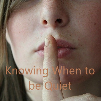 Knowing When to be Quiet episode artwork